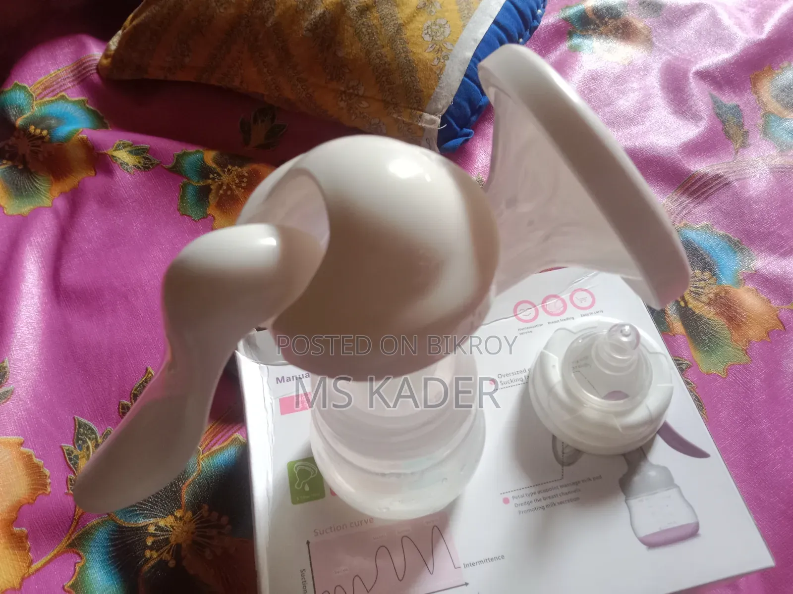 manual breast pump kit