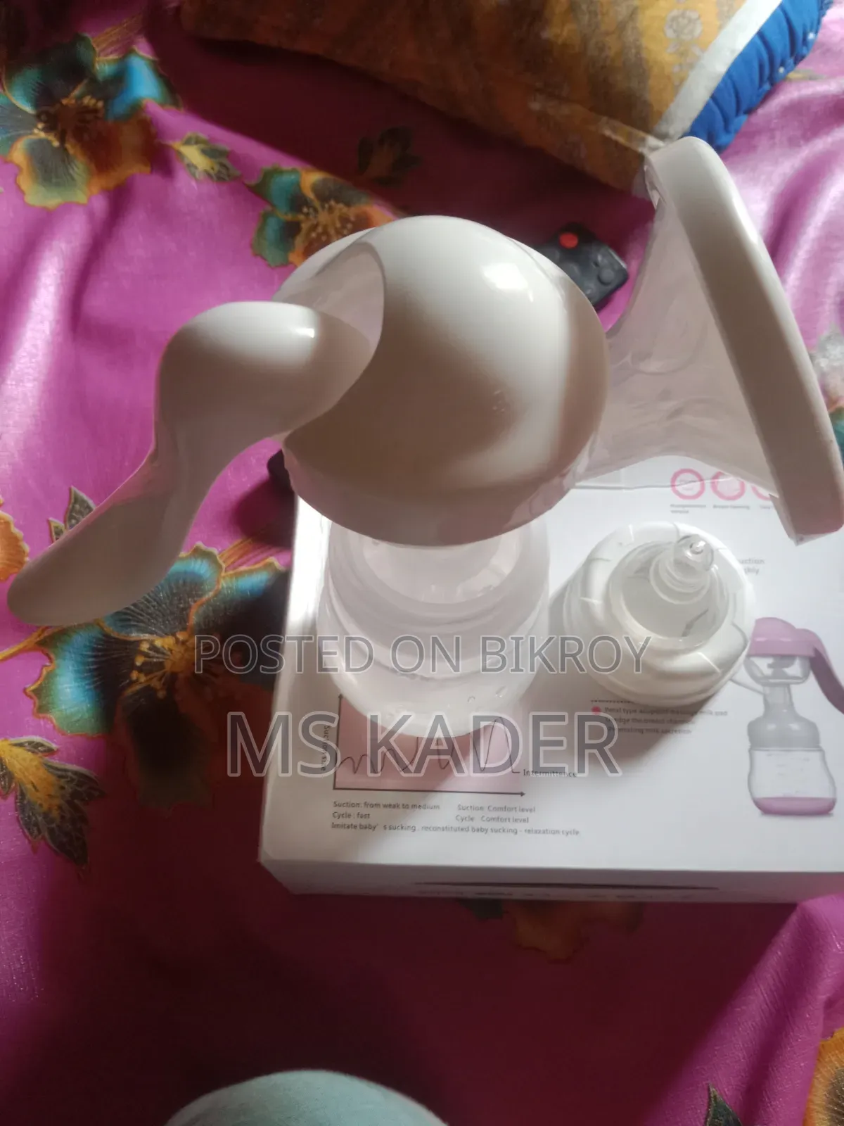 manual breast pump kit