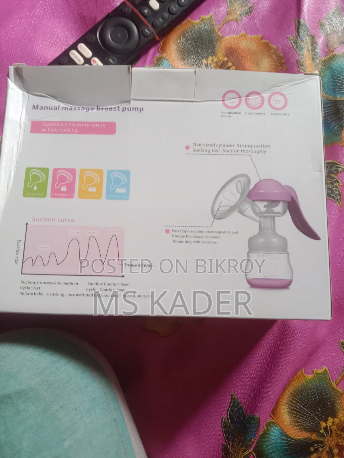 manual breast pump kit