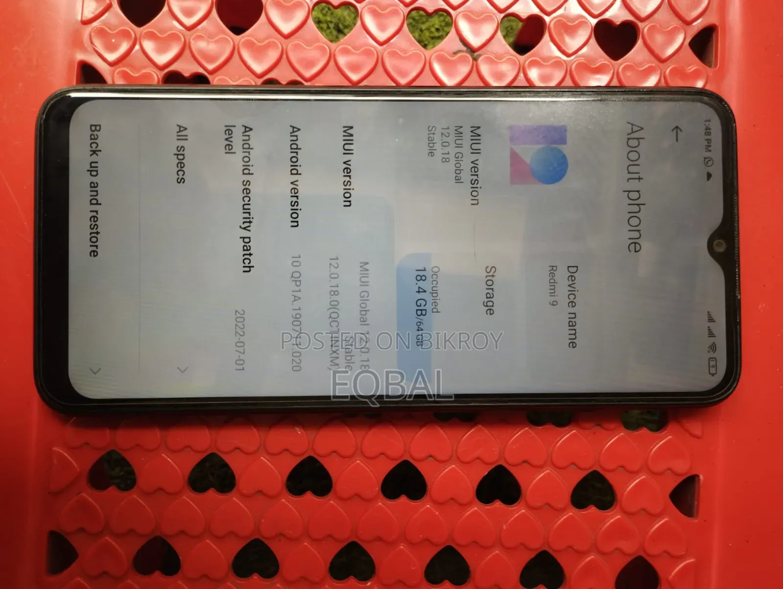 Xiaomi Redmi 9 64 GB Black