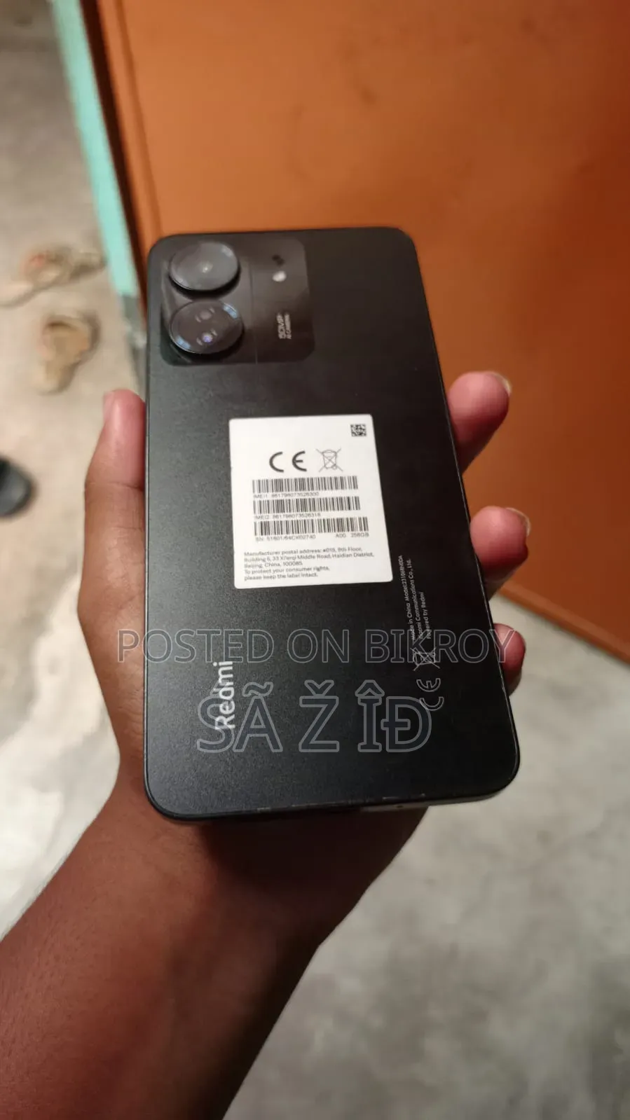 Xiaomi Redmi 13C 256 GB Black