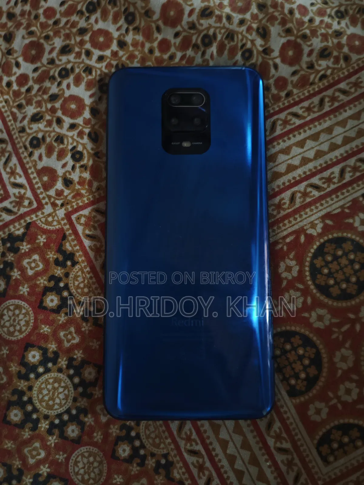 শাওমি রেডমি নোট ৯ প্রো ১২৮ জিবি নীল