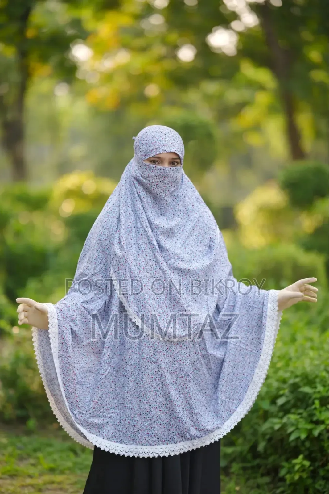 Premium Cotton Hijab Size Front-45 Back from head-50 Gher-150