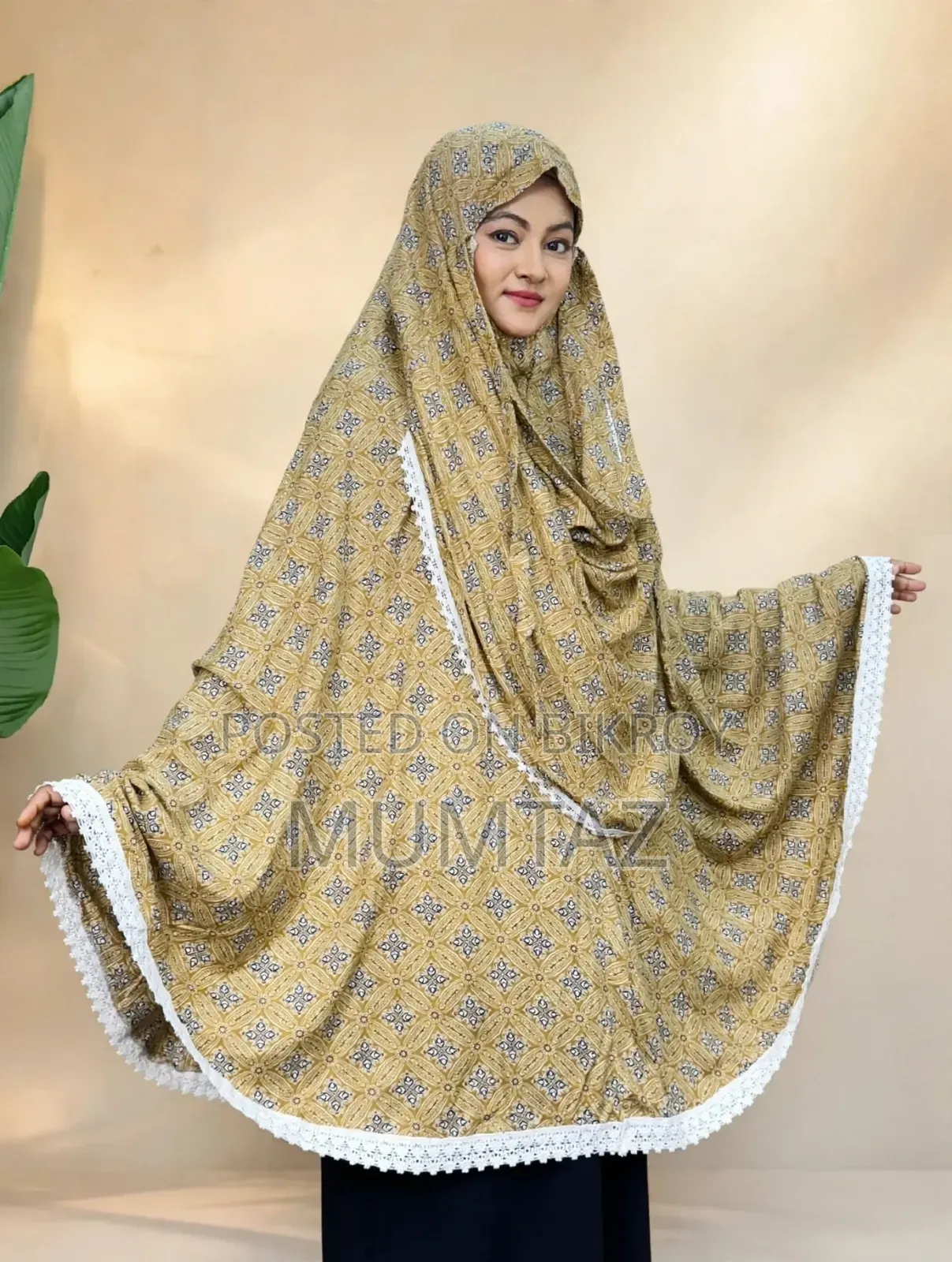 Premium Cotton Hijab Size Front-45 Back from head-50 Gher-150
