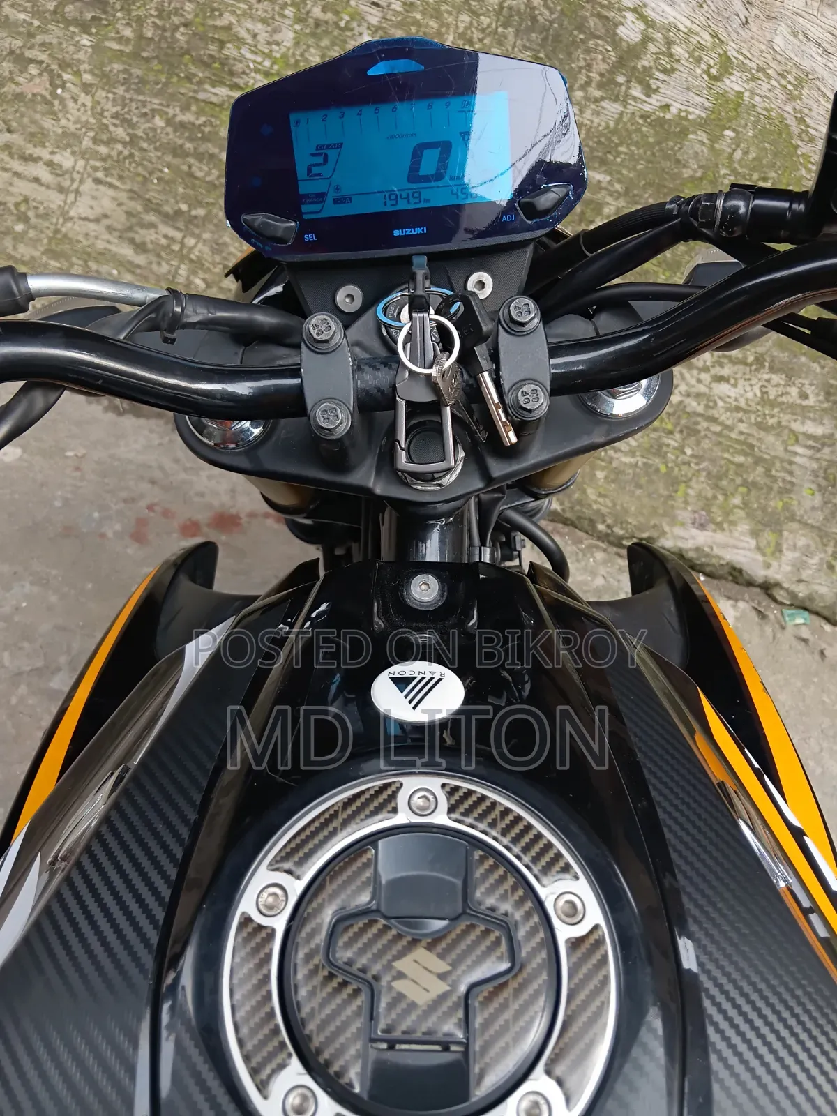 New Suzuki Gixxer 2024 Black