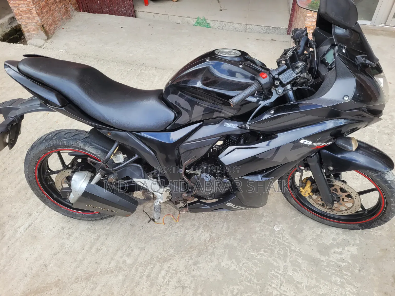 Suzuki Gixxer SF 2017 Black