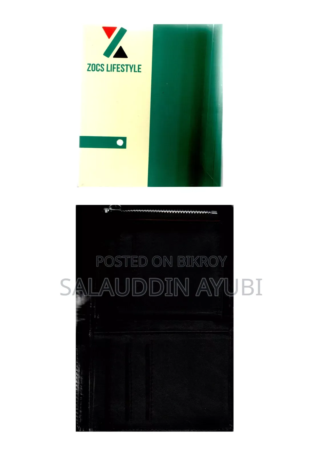 A premium quality brand new wallet will be sold.