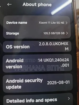 Xiaomi 11 Lite 5G NE 128 GB Pink