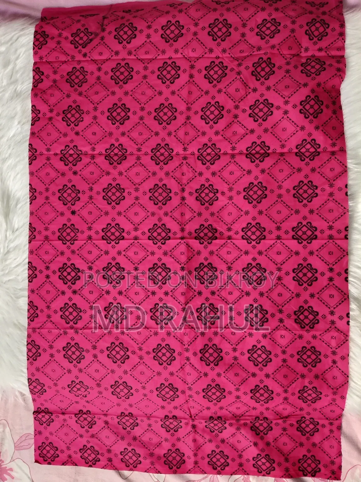প্রিমিয়াম কটন VIP Block Print থ্রি পিস
