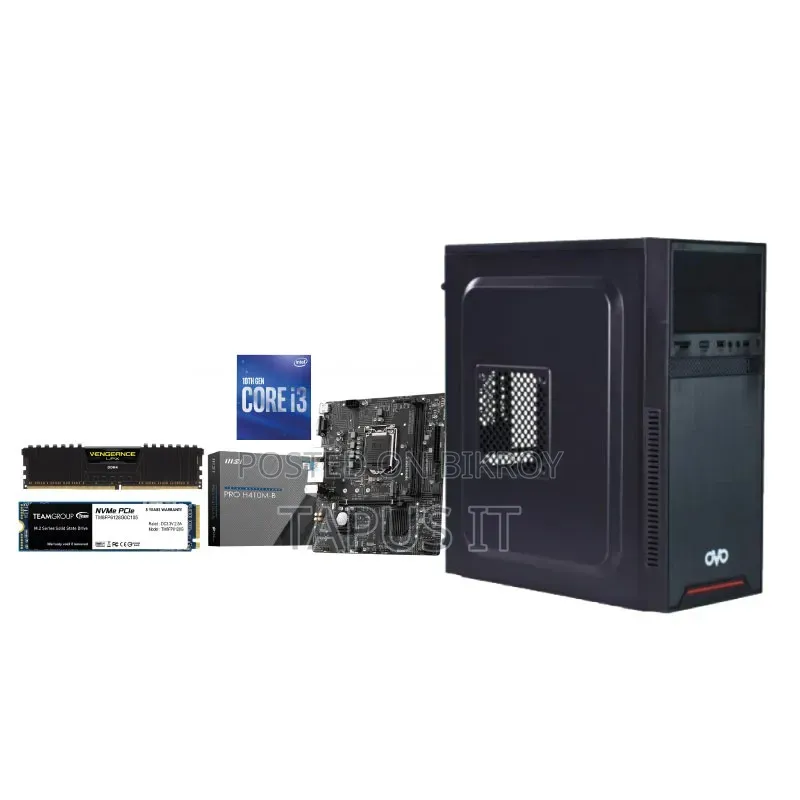 New Desktop Computer 4GB Intel Core i3 SSD 128GB
