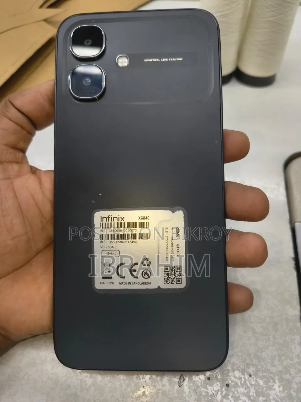 Infinix Smart 20 64 GB Black