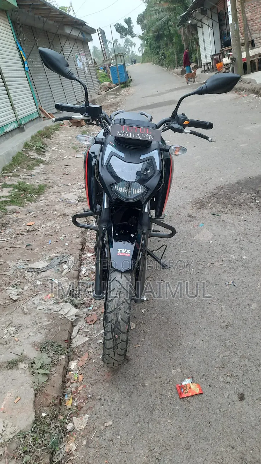 TVS Apache RTR 160 4V 2024 Black