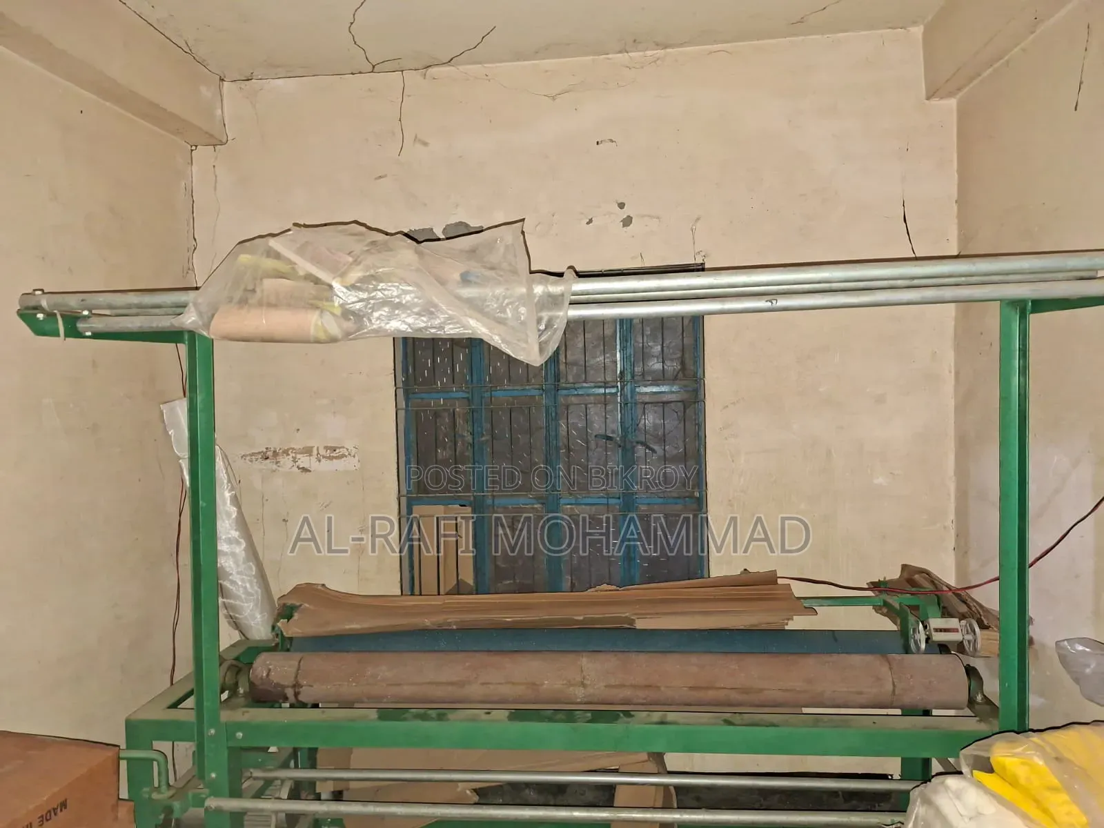 Fabrics Roll Binding Machine