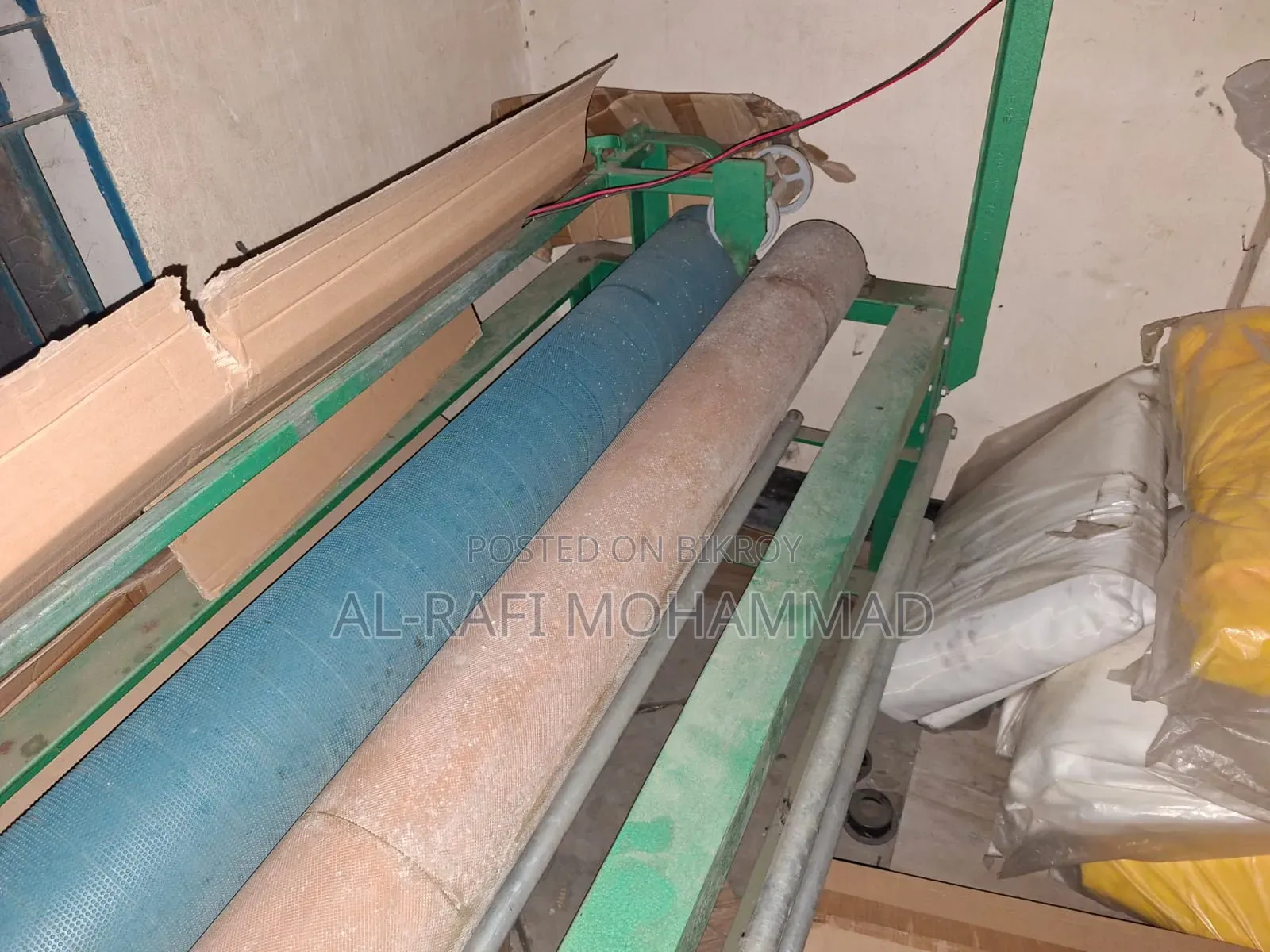 Fabrics Roll Binding Machine