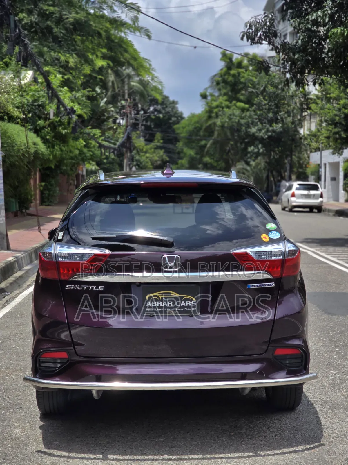 Honda Shuttle 2017 Purple