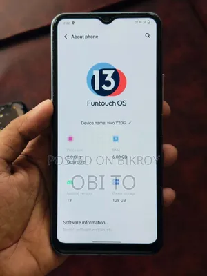 Vivo Y20G 128 GB Blue