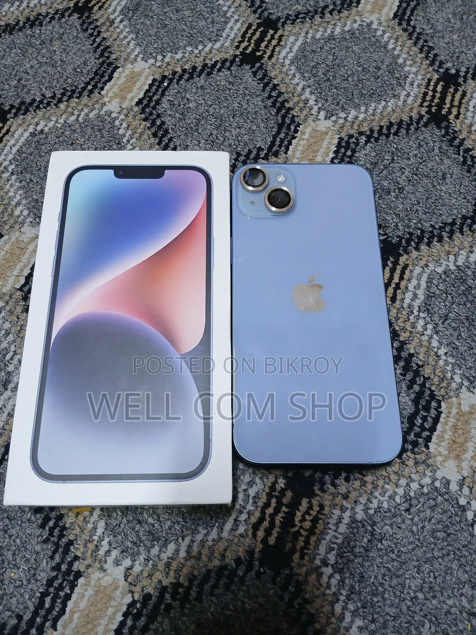 অ্যাপল আইফোন ১৪ প্লাস ১২৮ জিবি ব্লু