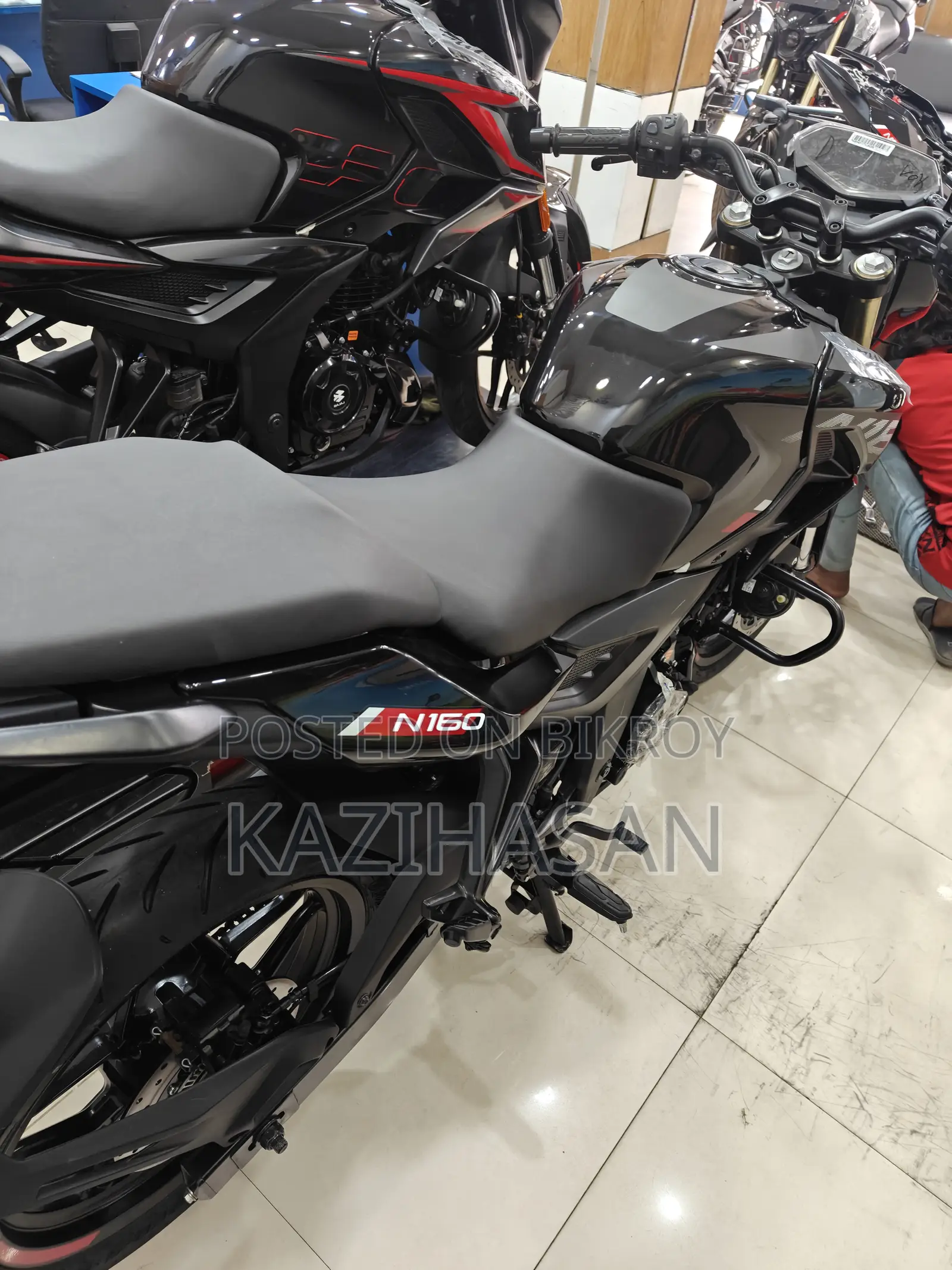 Bajaj Pulsar N160 2025 Black