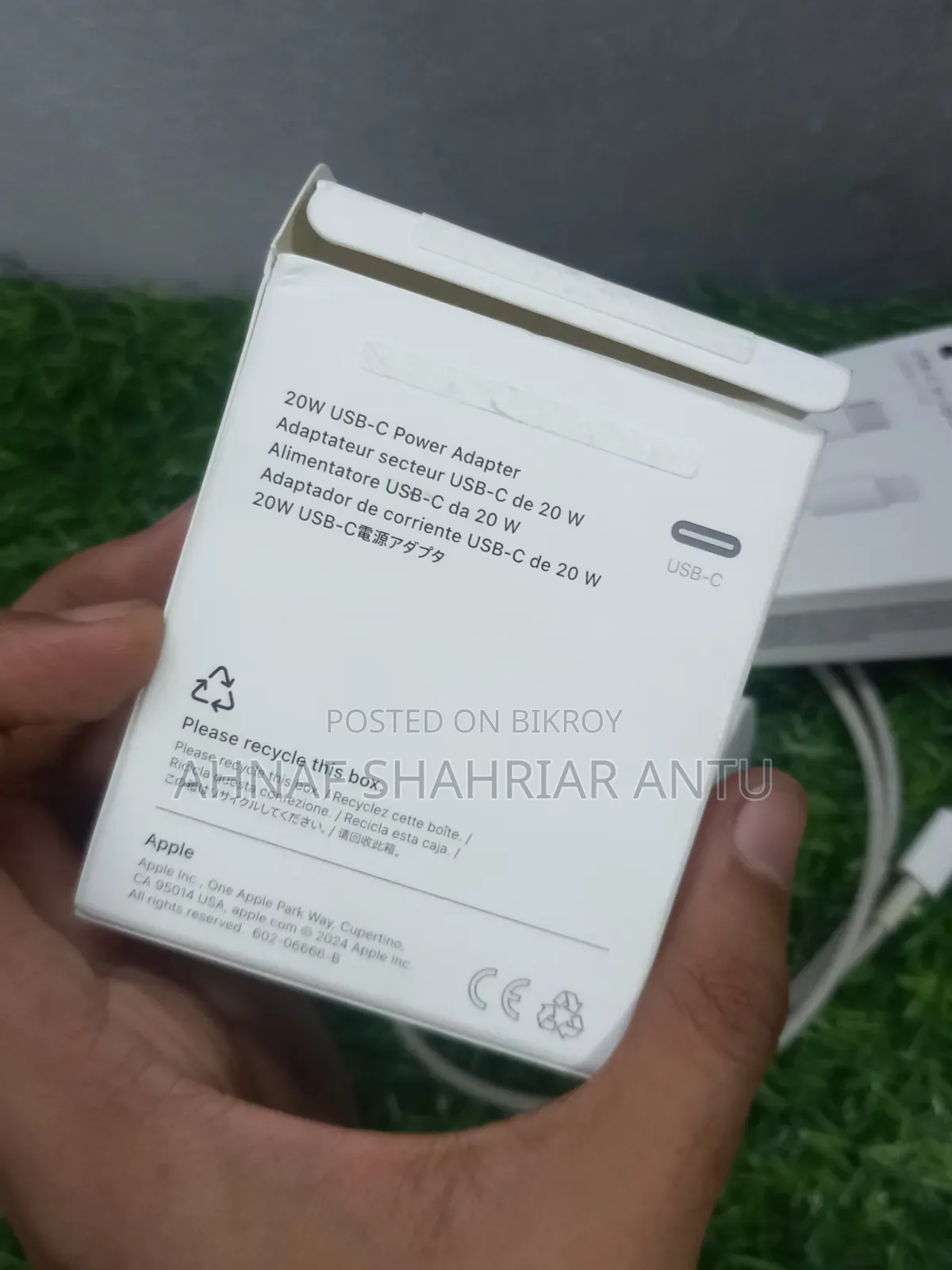 20W Apple Charger USB-C to Lightning