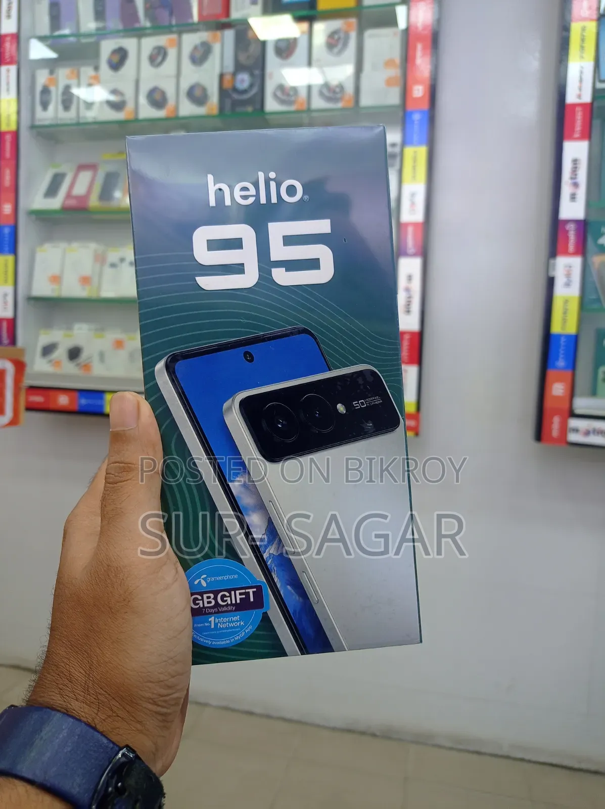 নতুন হেলিও ৮ জিবি কালো