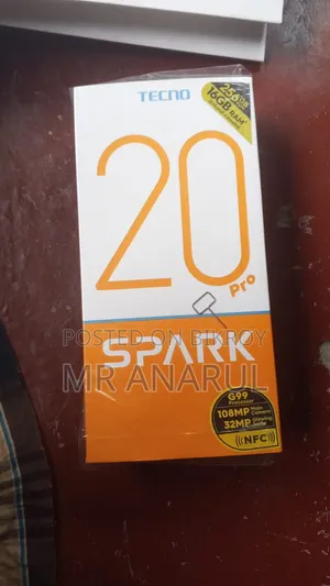 টেকনো স্পার্ক ২০ প্রো প্লাস ২৫৬ জিবি ব্লু