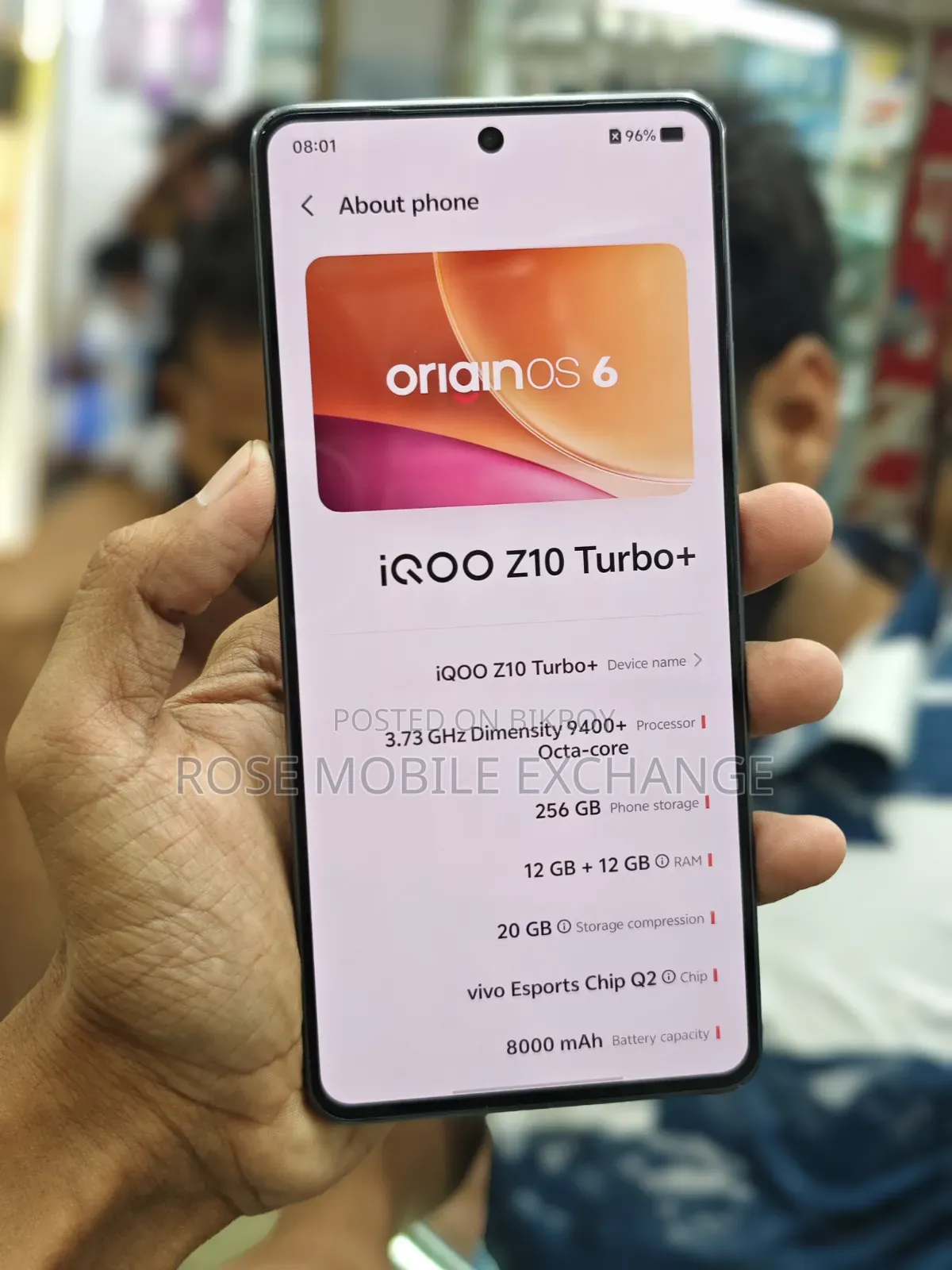Vivo iQOO Z10 Turbo+ 256 GB