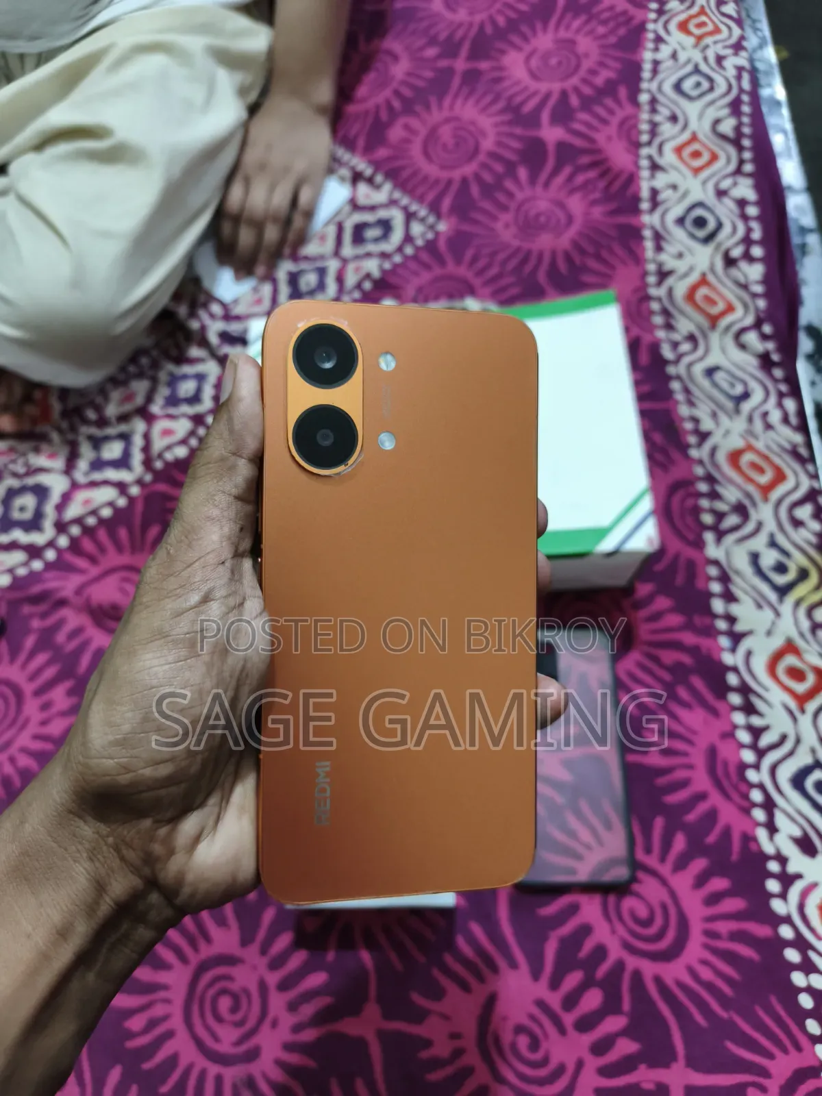 নতুন শাওমি রেডমি টারবো ৫ ম্যাক্স ২৫৬ জিবি কমলা