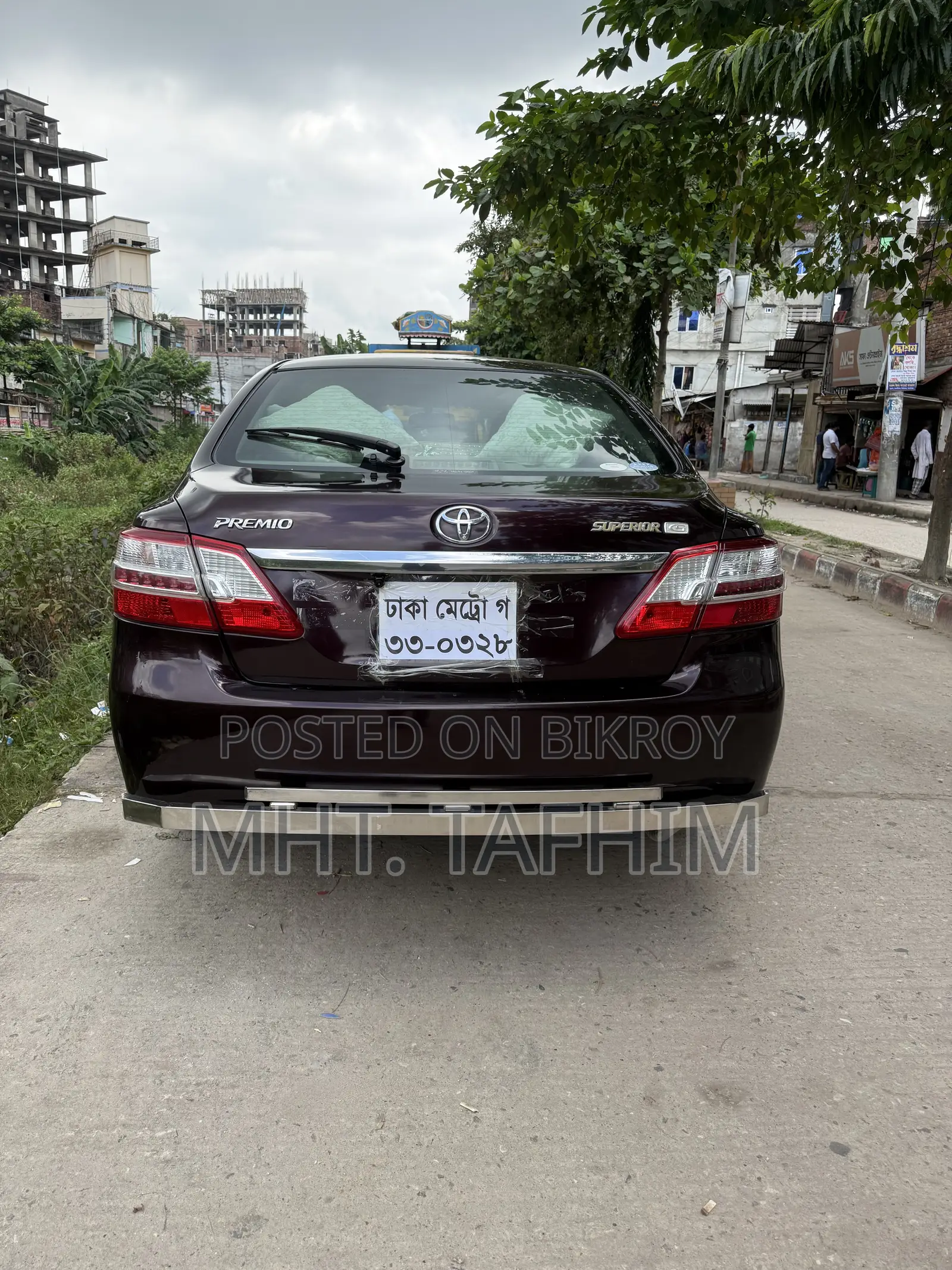 টয়োটা প্রিমিও ২০১০ ব্রাউন