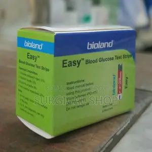 Bioland Easy Blood Glucose Test Strips - 25pcs
