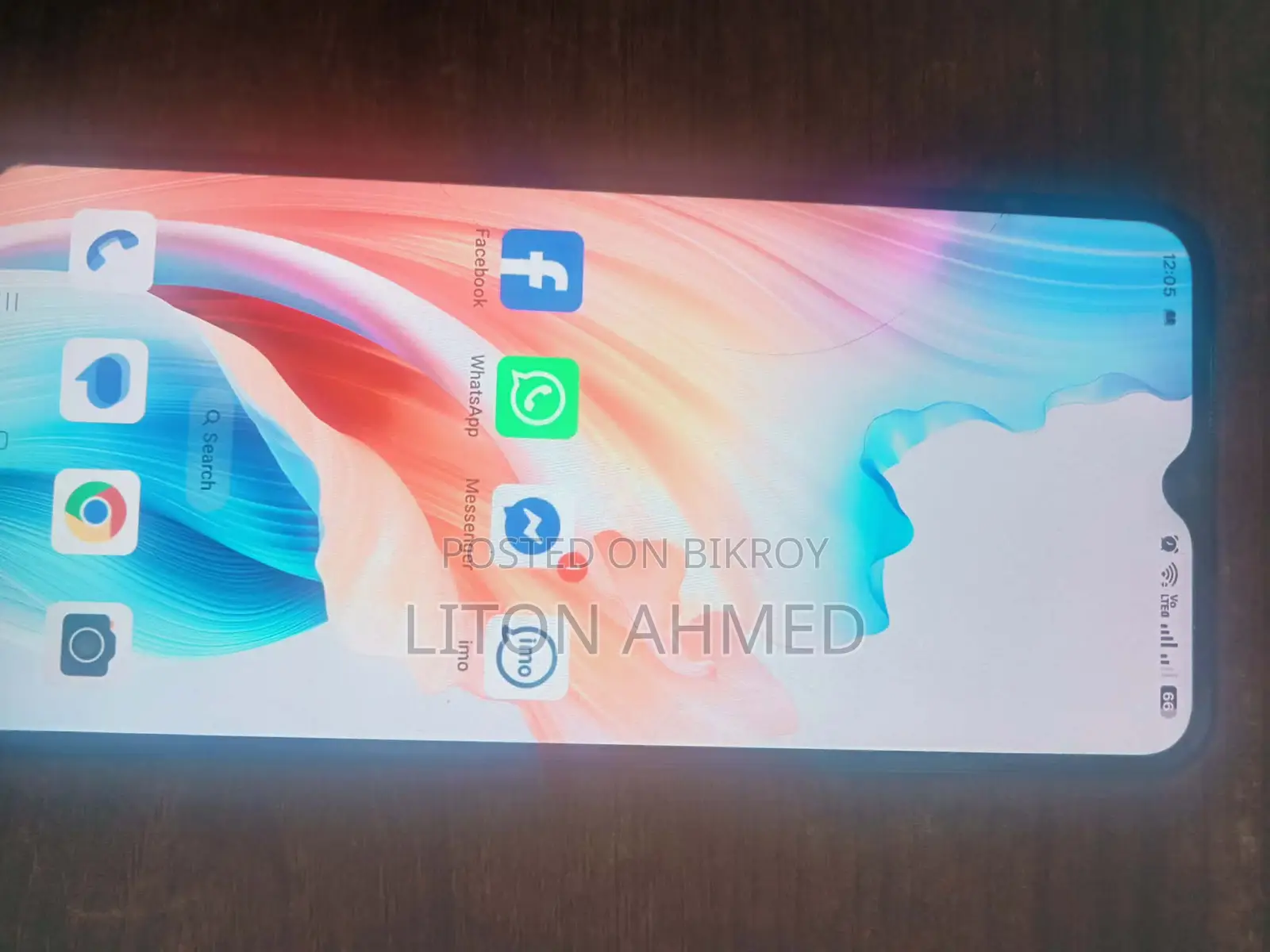 Oppo A18 64 GB Black