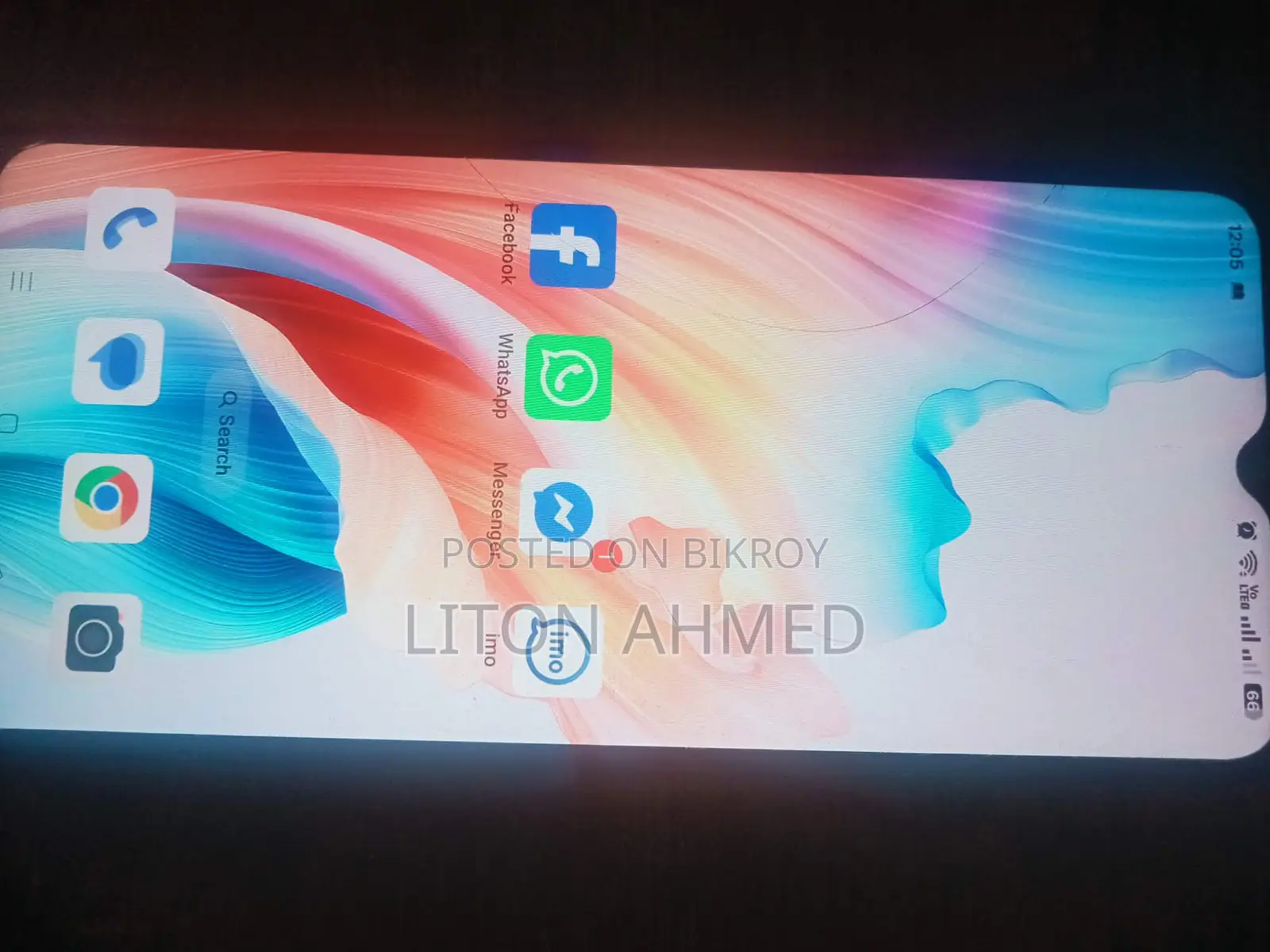 Oppo A18 64 GB Black
