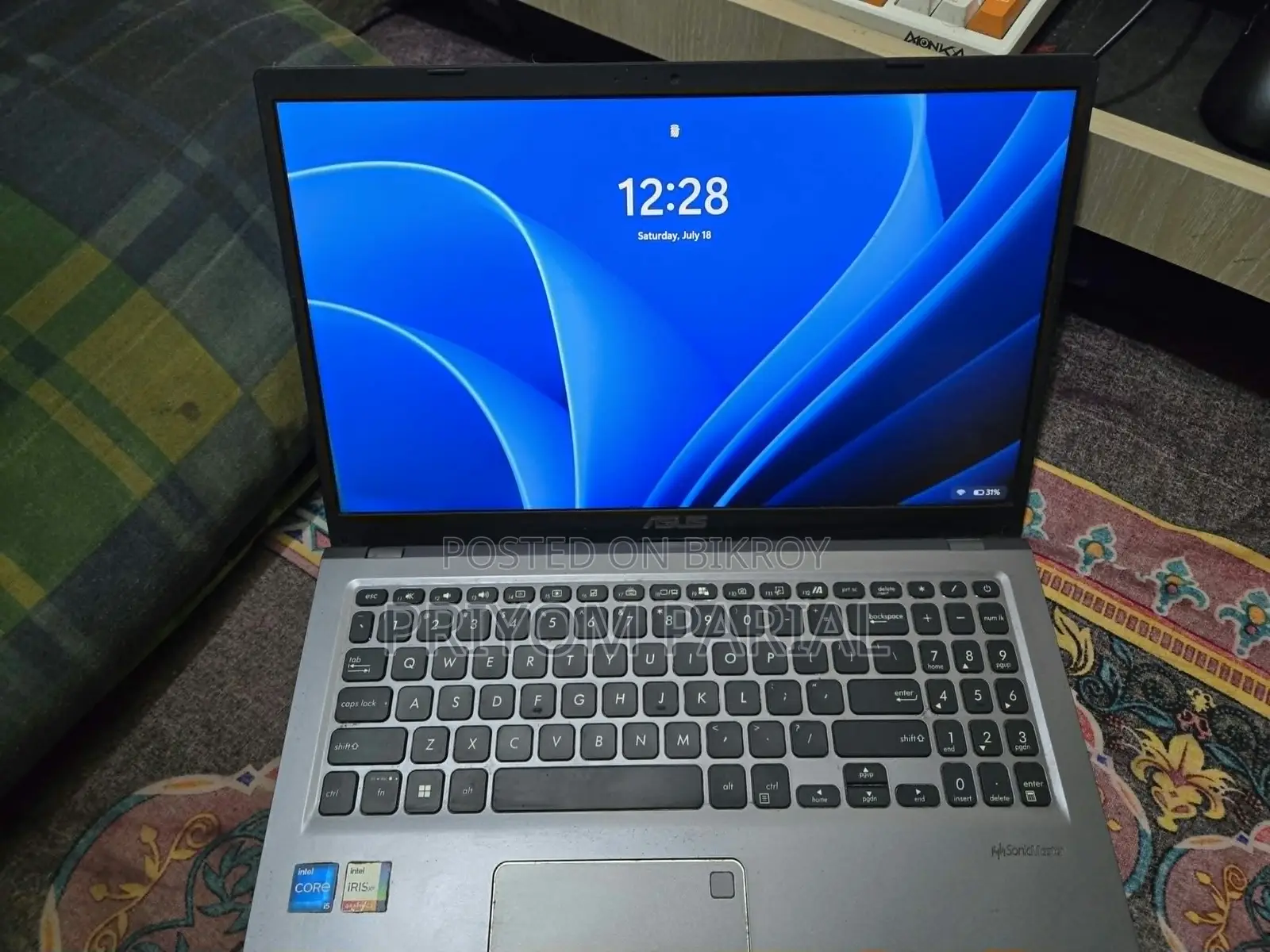 ল্যাপটপ ASUS Vivobook 15 8GB Intel Core I5 SSD 512GB