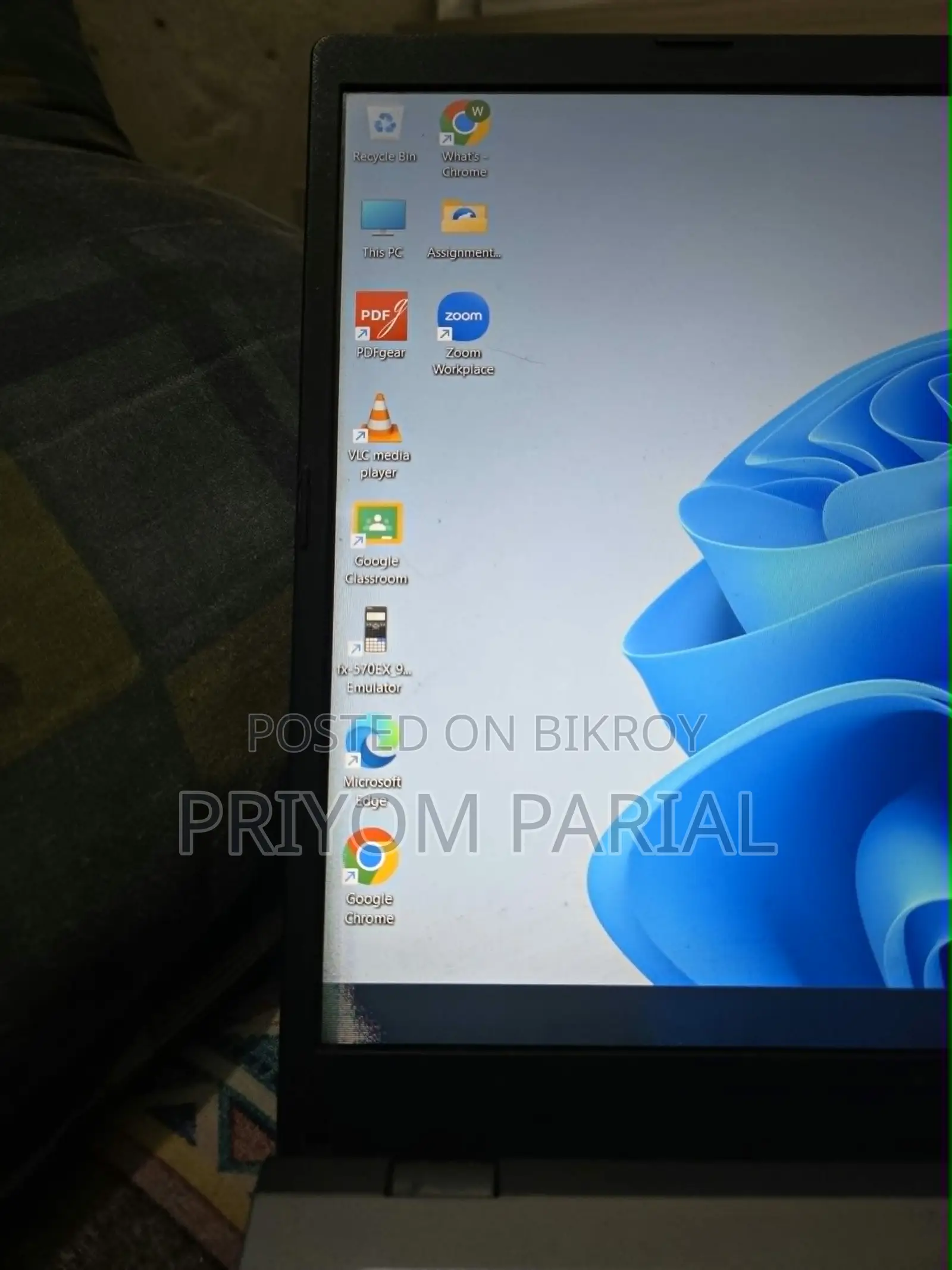 ল্যাপটপ ASUS Vivobook 15 8GB Intel Core I5 SSD 512GB