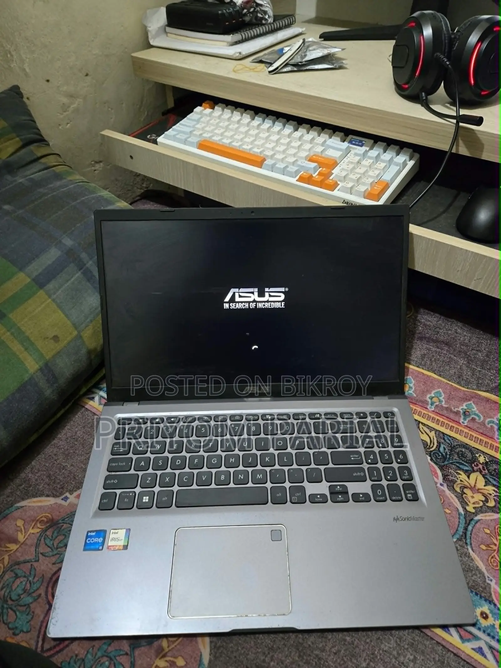 ল্যাপটপ ASUS Vivobook 15 8GB Intel Core I5 SSD 512GB