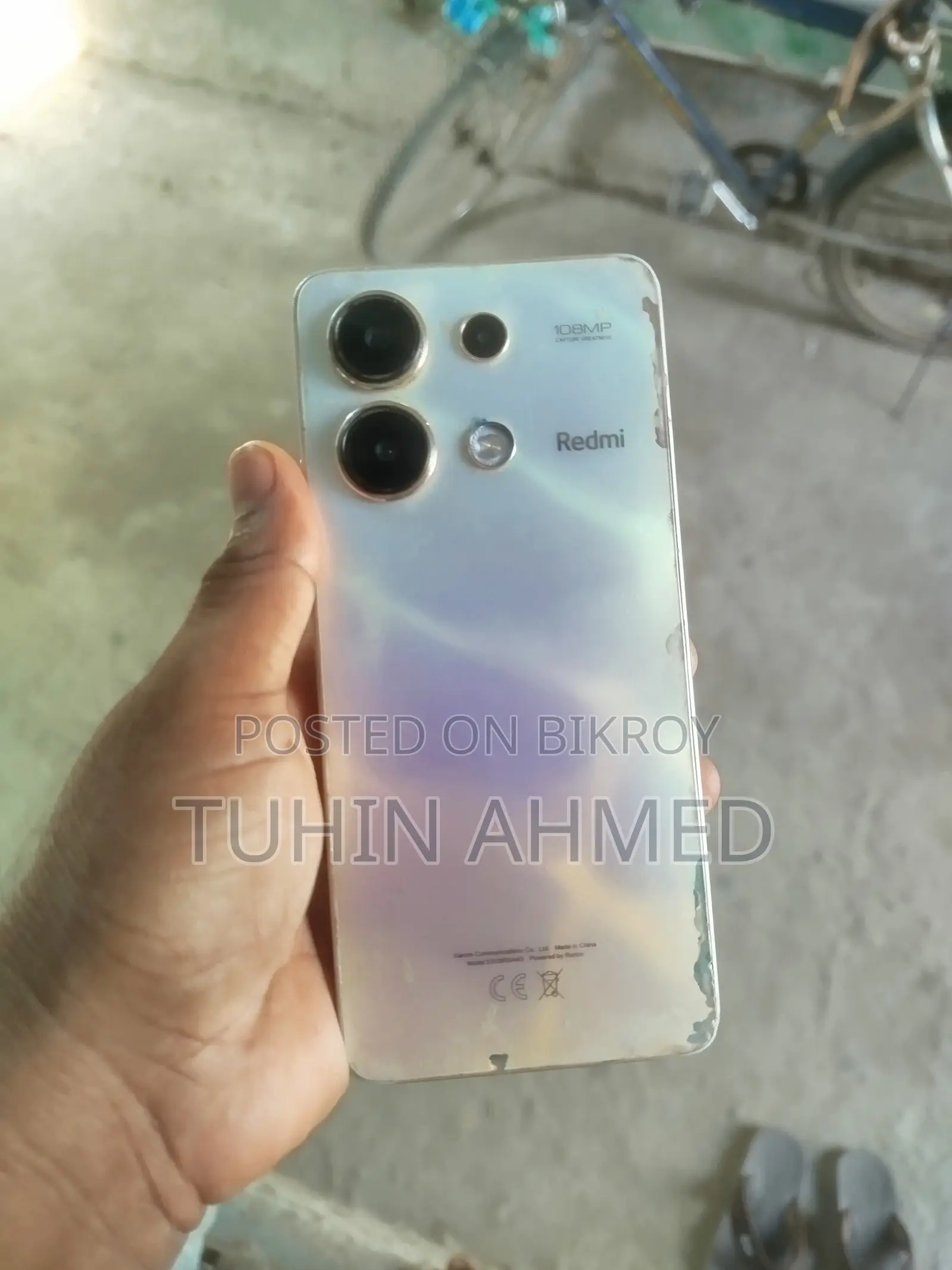 জিয়াওমি রেডমি নোট ১৩ ২৫৬ জিবি গোল্ড