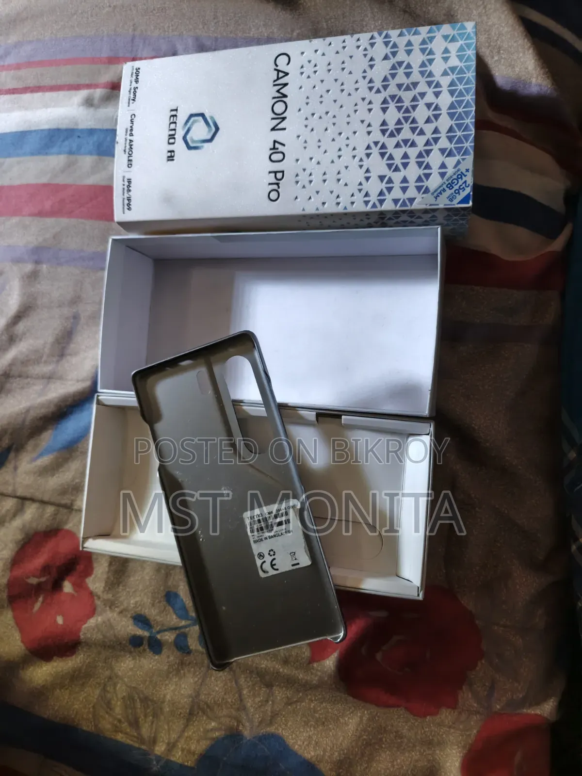Tecno Camon 40 Pro 4G 256 GB Black