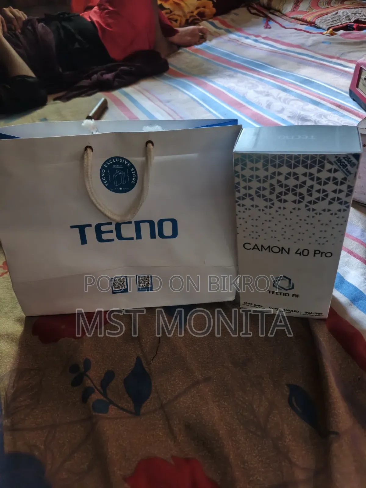 Tecno Camon 40 Pro 4G 256 GB Black