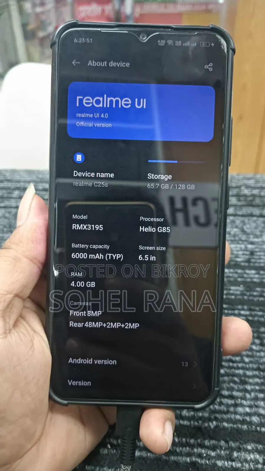 Realme C25s 128 GB Gray