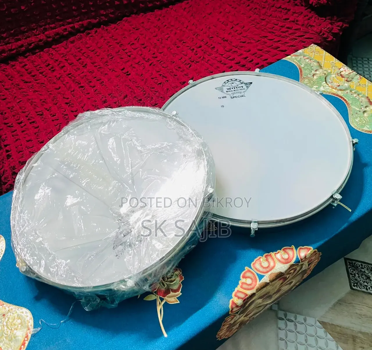 ১৬,১৮ ইঞ্চি নতুন ইন্ডিয়ান দফ, ব্যাগ সহ।