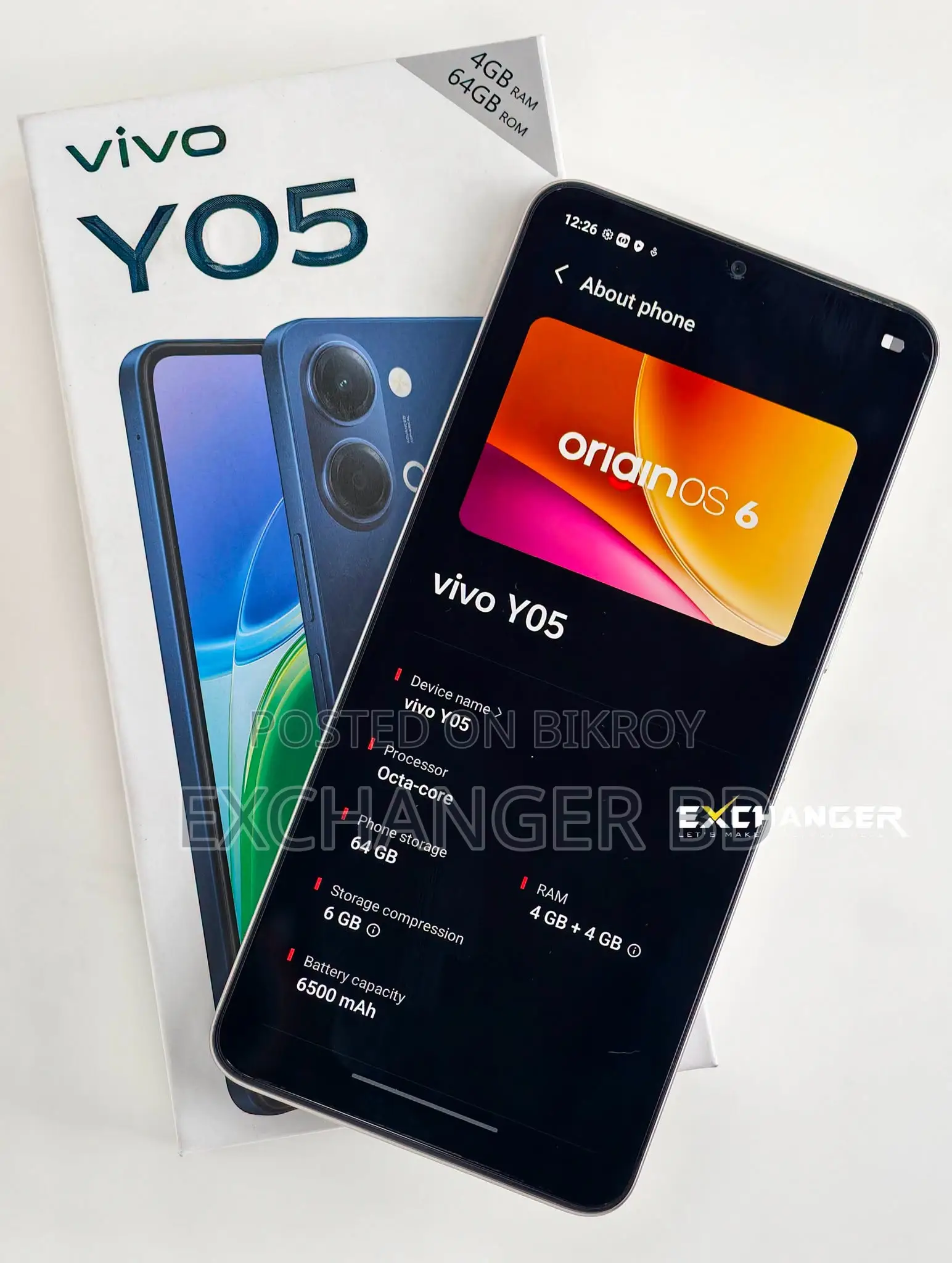Vivo Y05 64 GB White