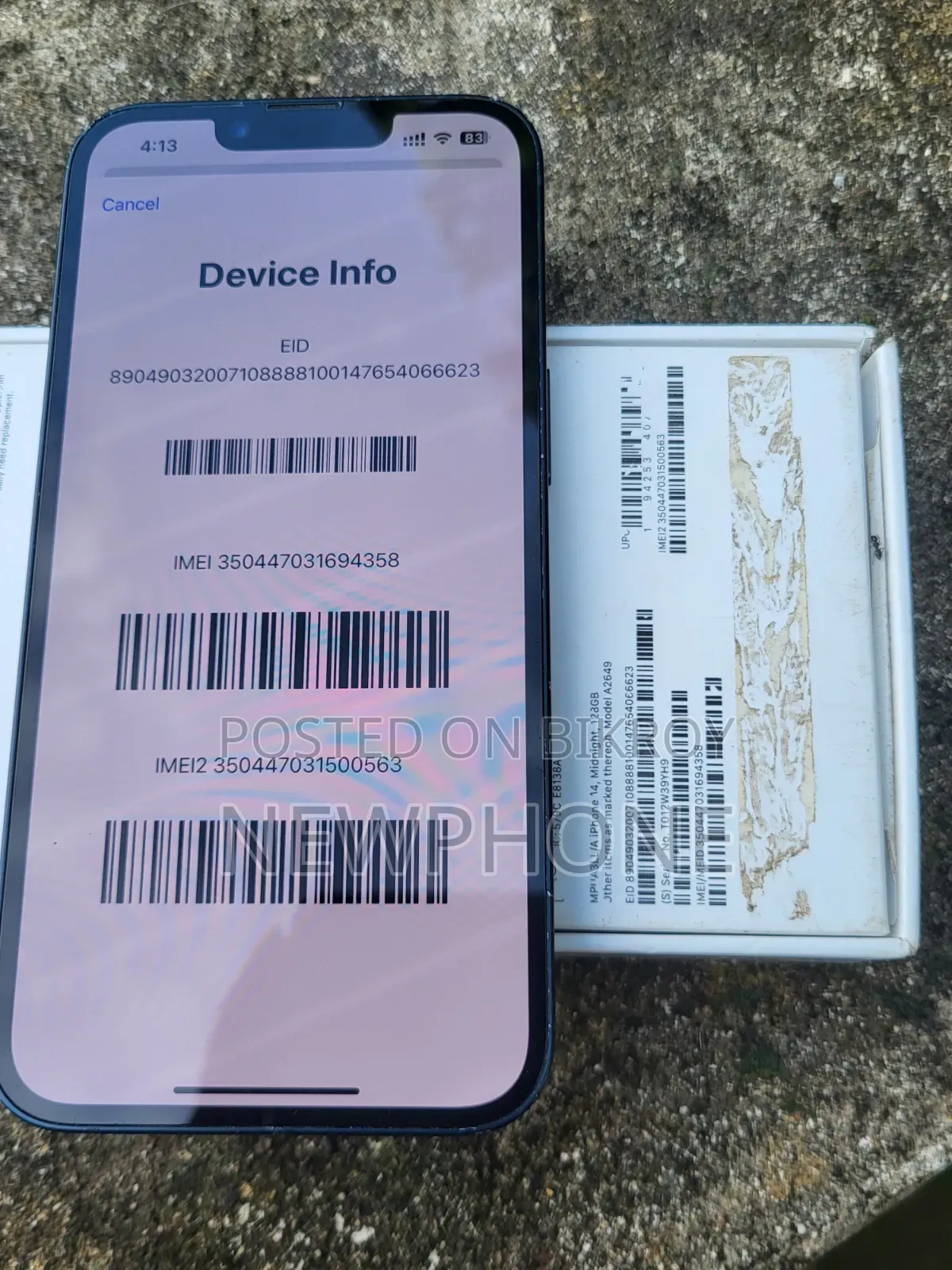 Apple iPhone 14 128 GB Blue
