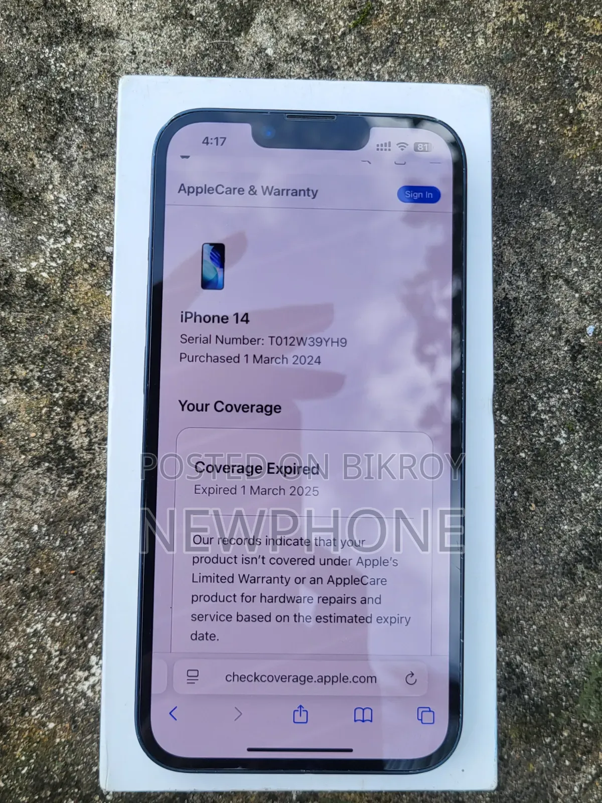 Apple iPhone 14 128 GB Blue
