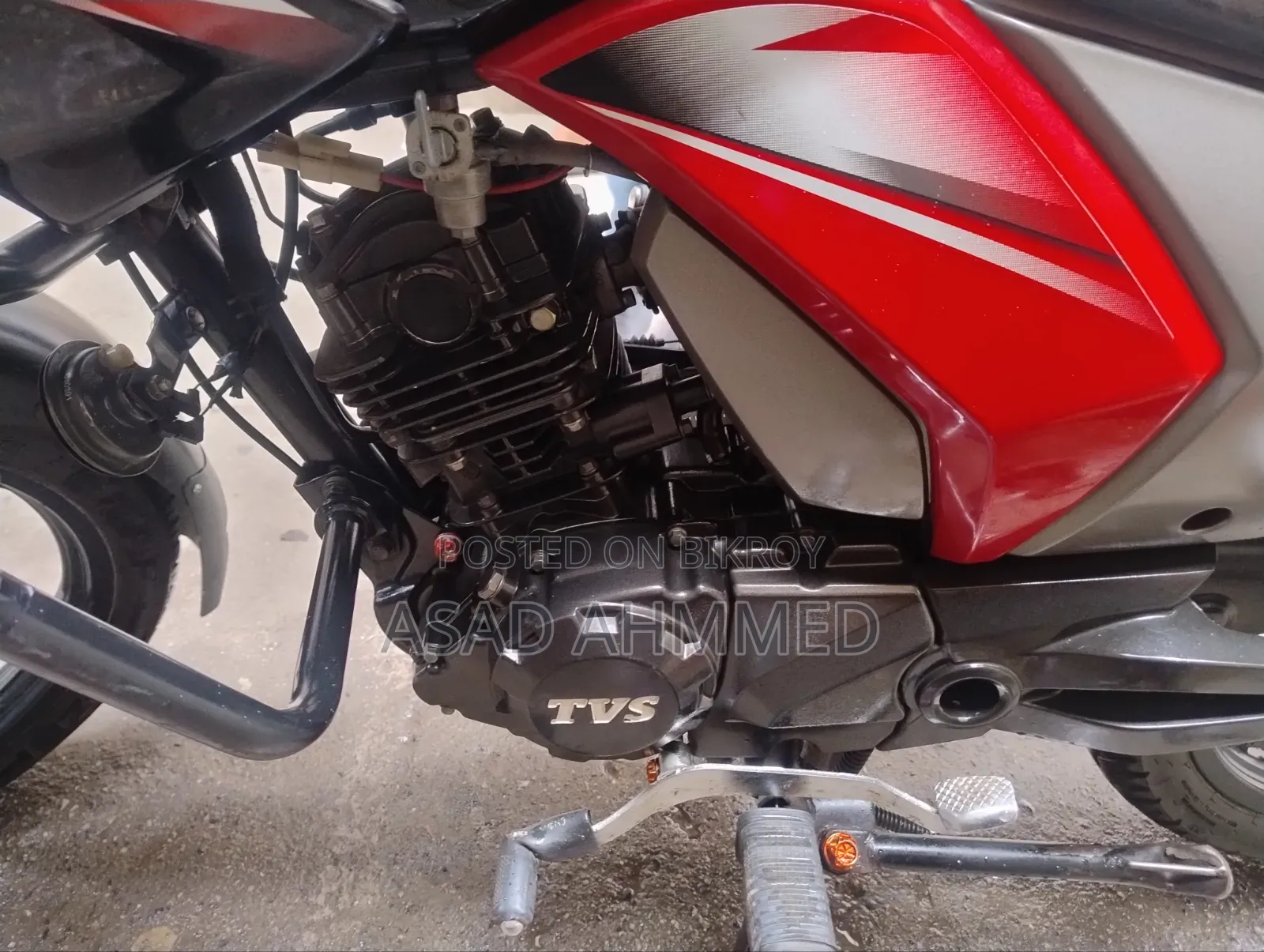 TVS Stryker 125 2021 Red