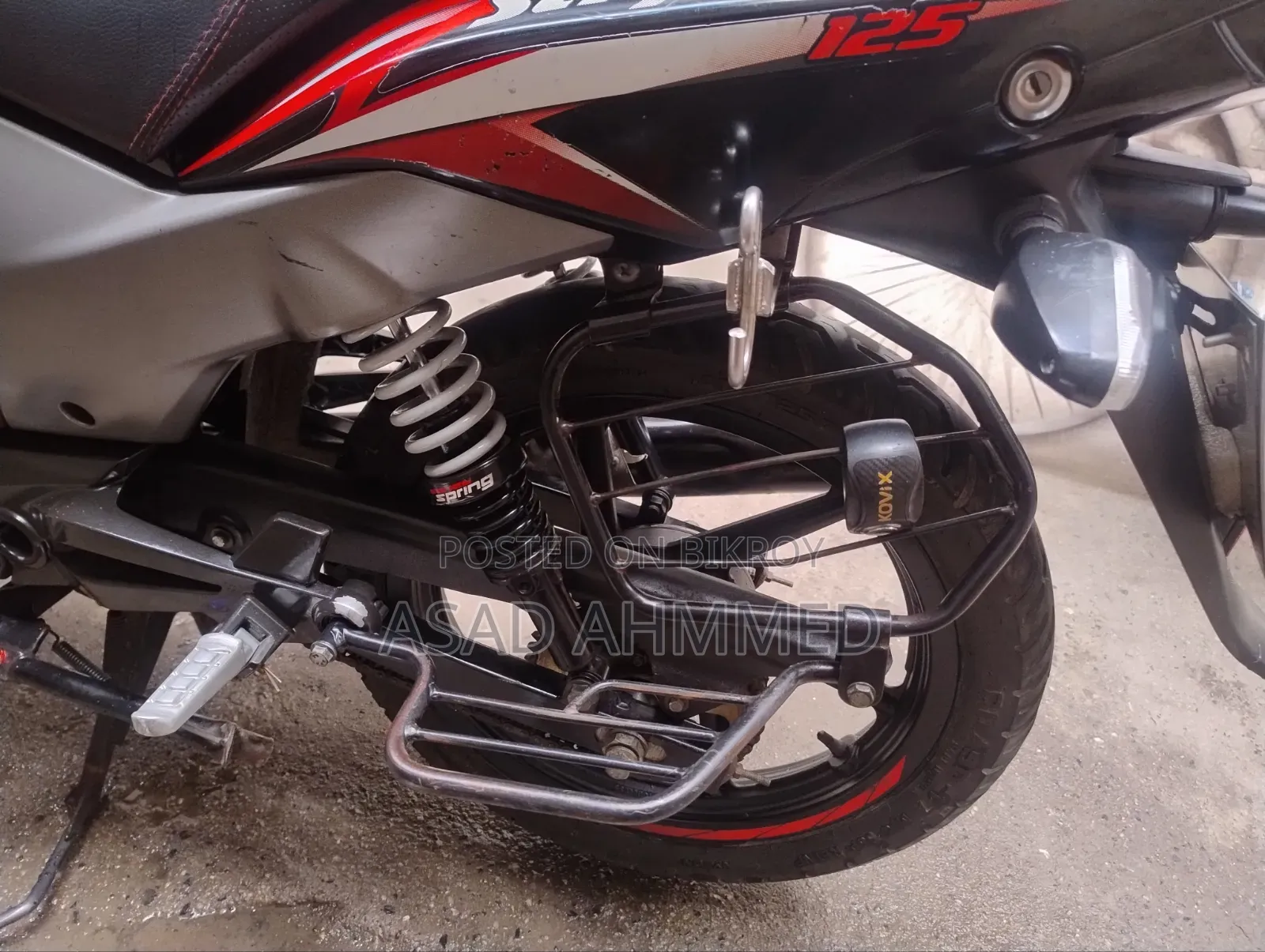 TVS Stryker 125 2021 Red