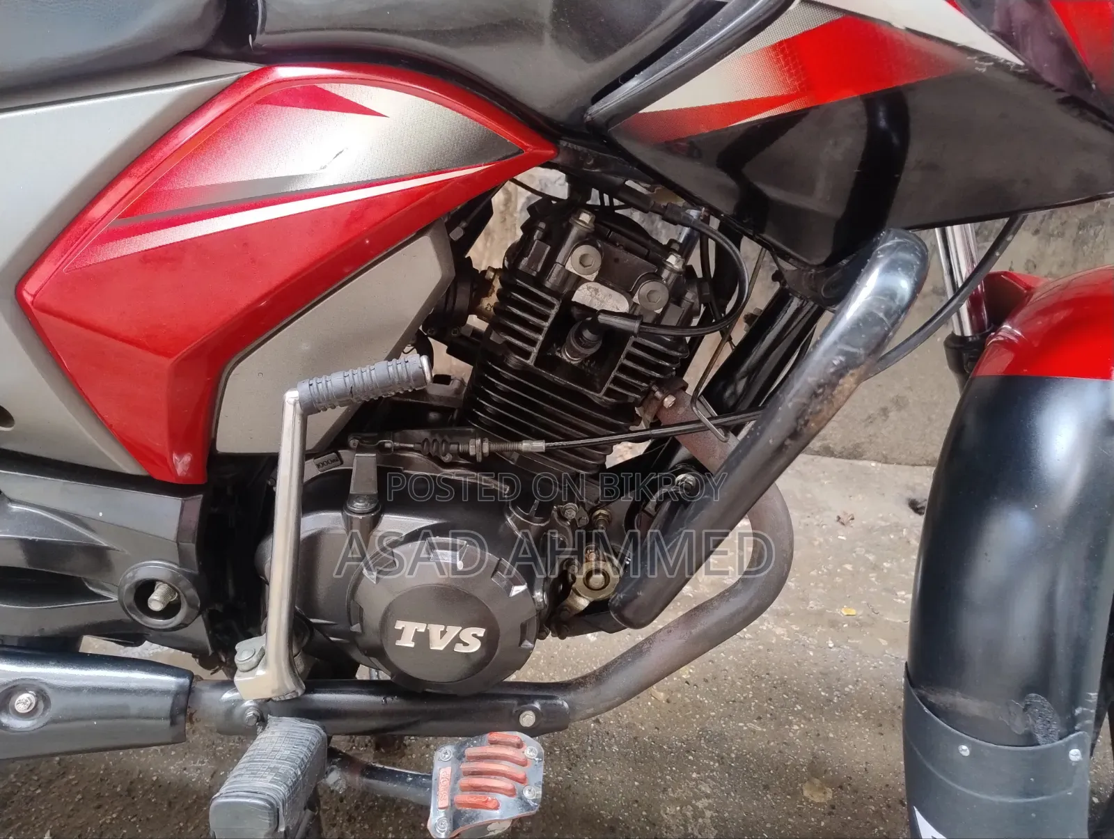 TVS Stryker 125 2021 Red