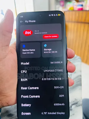 Itel S26 Ultra 256 GB Blue