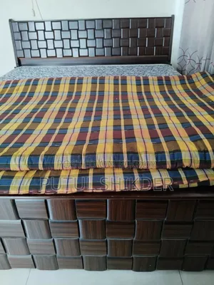 Urgent Sell for Bed With Mattress and Tosok and Side Table