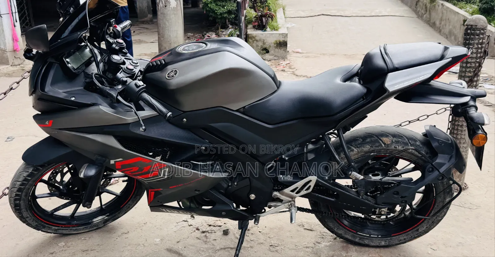 Yamaha R15 V3 2021 Gray