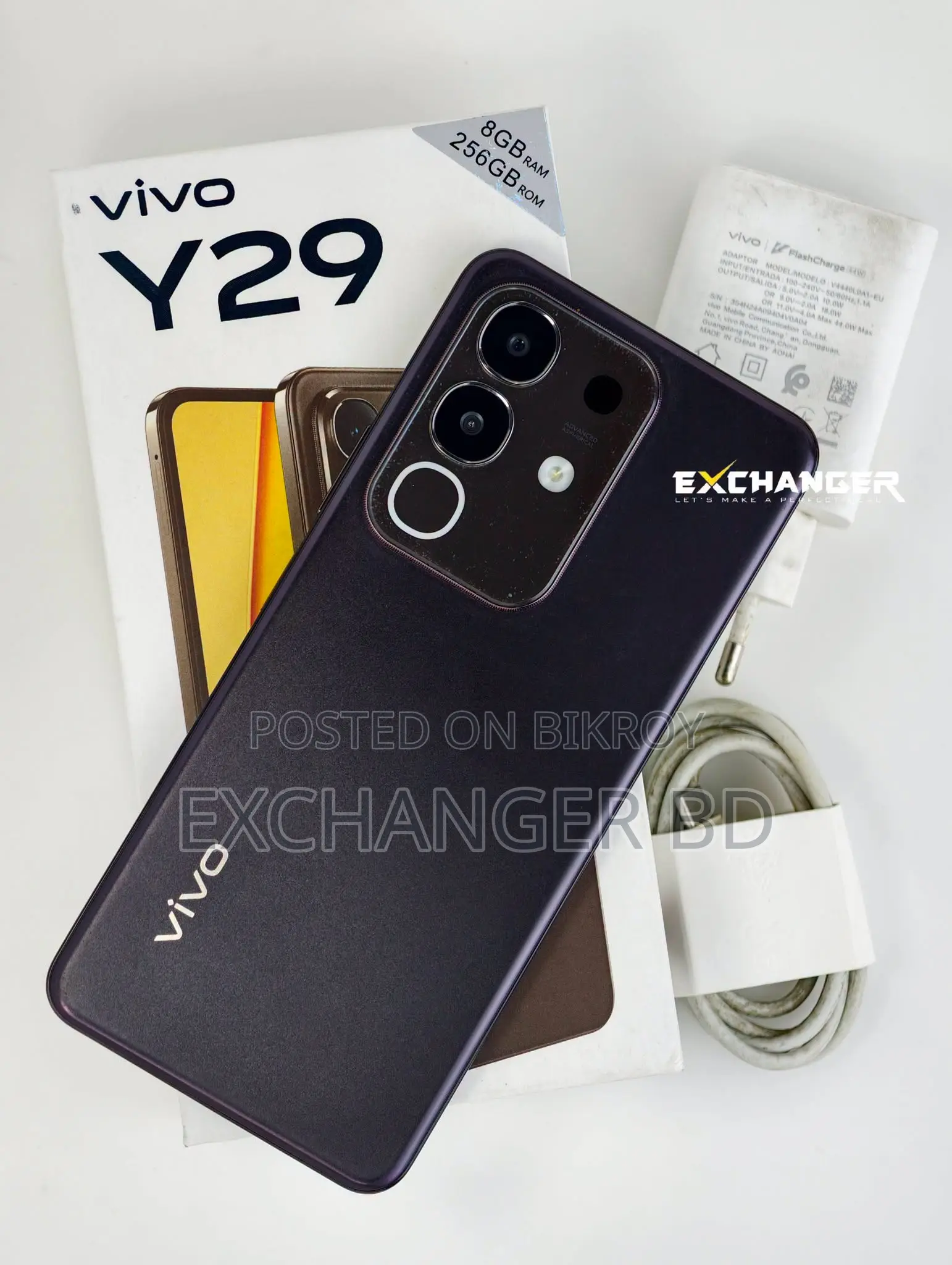 Vivo Y29 256 GB Black