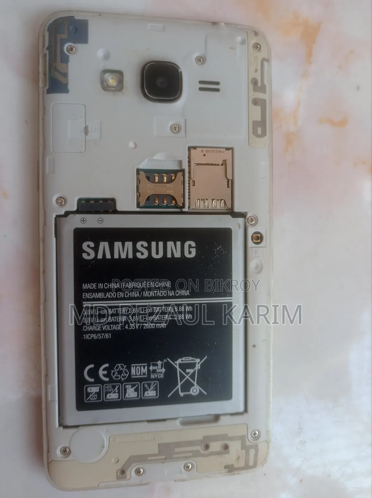 Samsung Galaxy J2 Prime 8 GB Gold